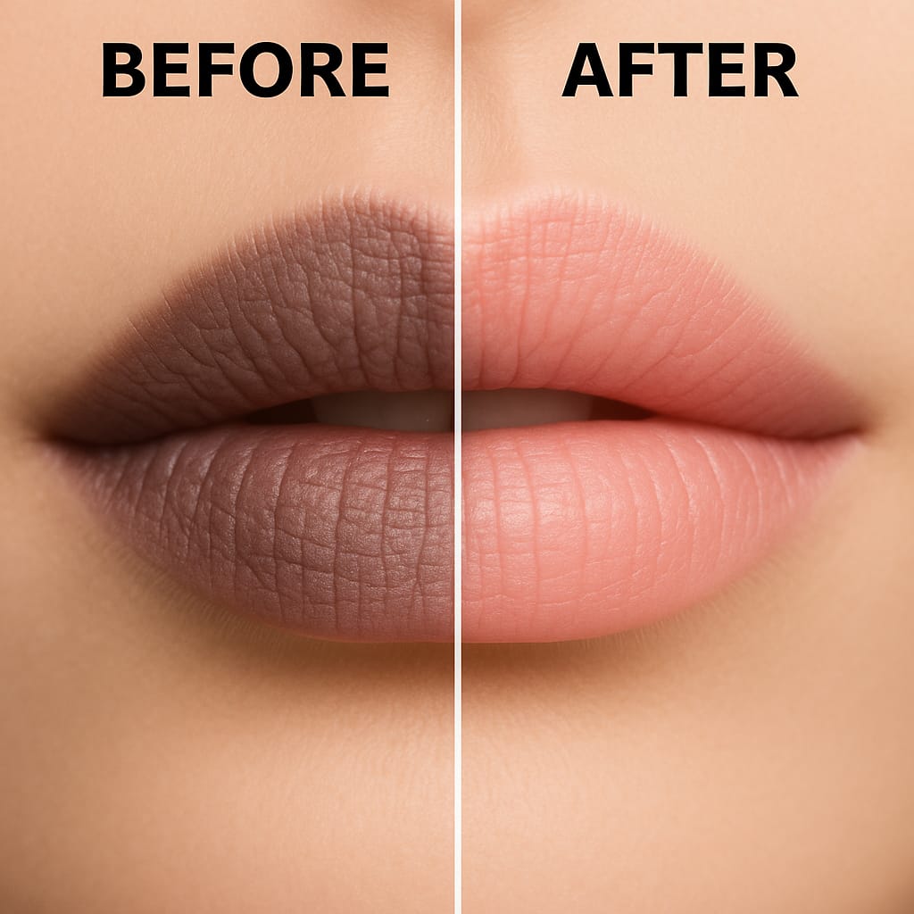 7 days Pink lip transformation serum (100% organic)